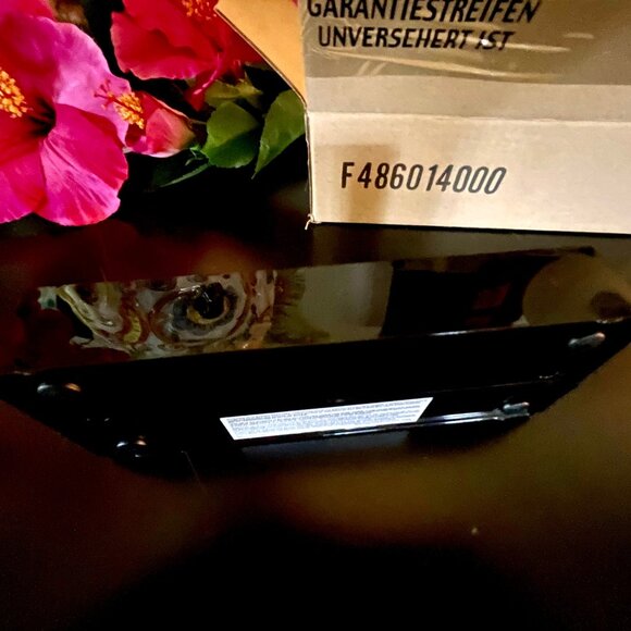 CHRISTIAN DIOR  Black Lacquer Pull Out Display TRAY  8.5" x 5" x 1.5" New in Box - Picture 7 of 15